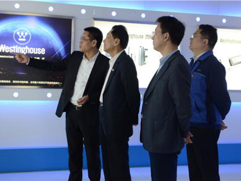 中国电子商会会长王宁赴pp电子集团调研