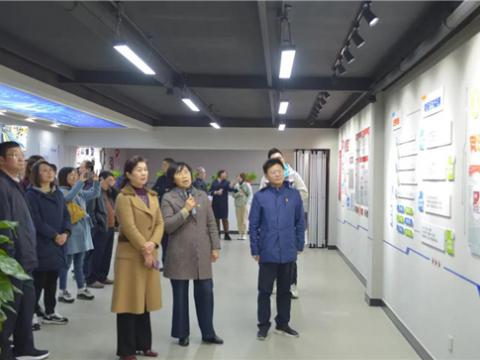 市人大向导来pp电子集团视察“职工之家”建设情形